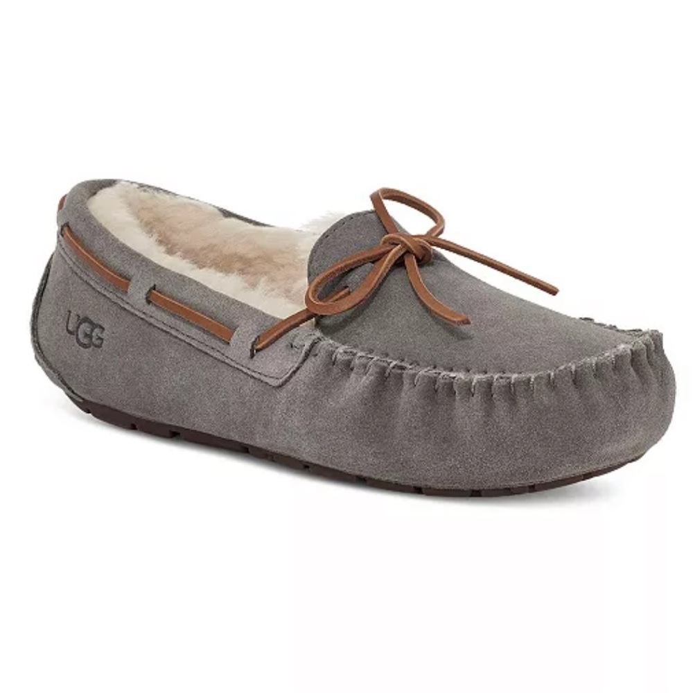 Gray Ugg Moccasins